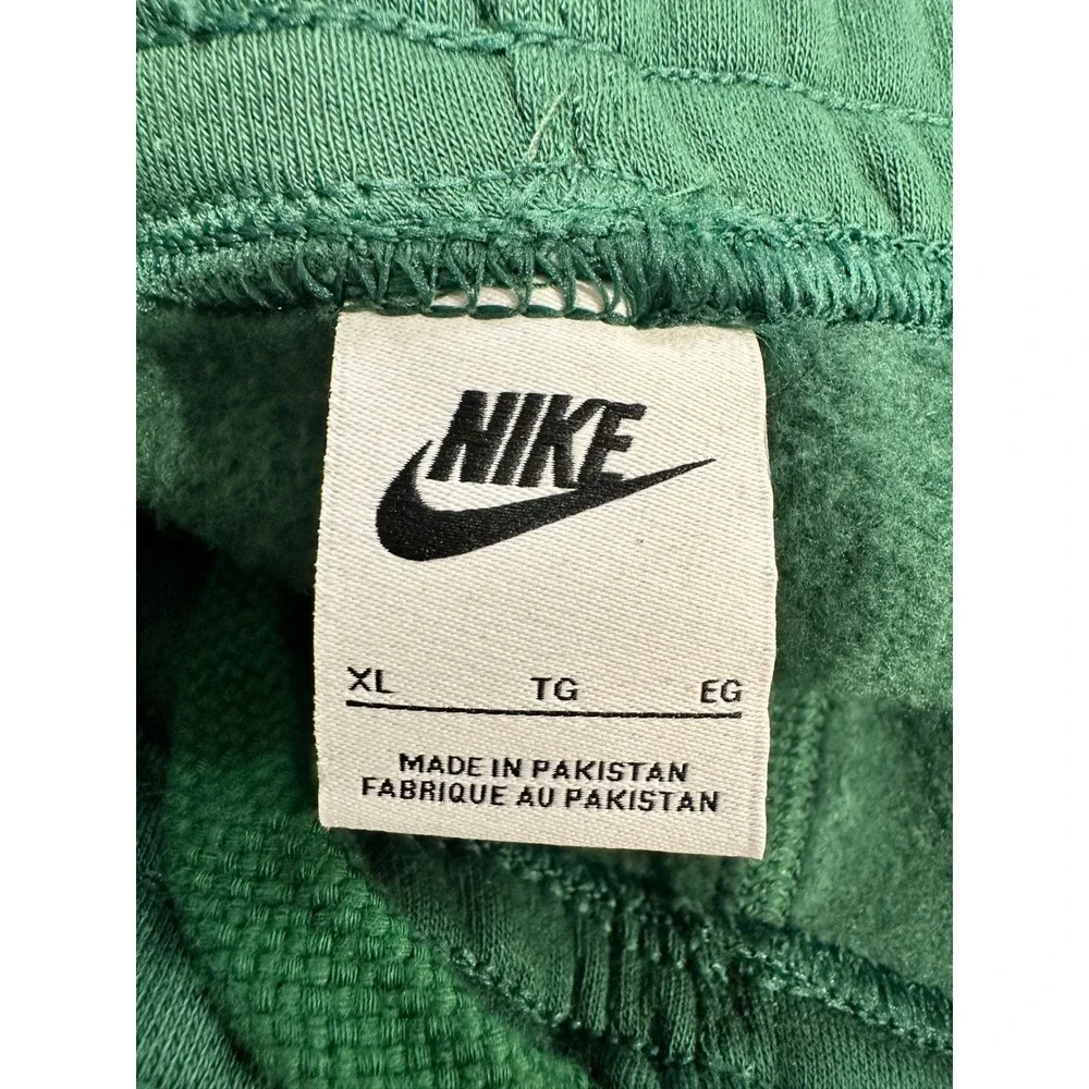 Nike Mens Club Fleece Joggers Green Sweatpants Tapered Leg XL Gorpcore